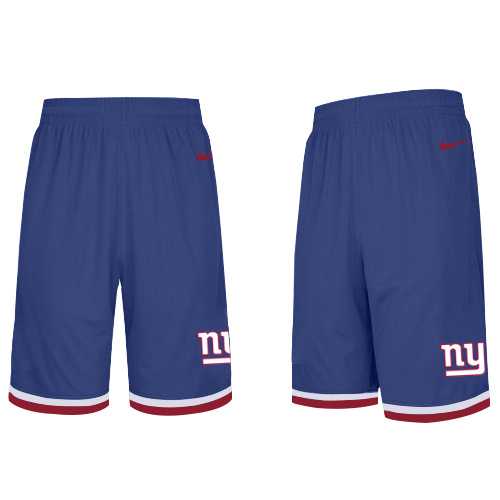 Men's New York Giants Blue NFL Shorts,We sell and wholesale Men's New York Giants Blue NFL Shorts on line form chian!